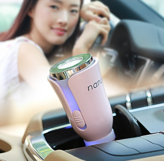 Car Aroma Diffuser with Dual Power USB Car Charger 5-Color LED