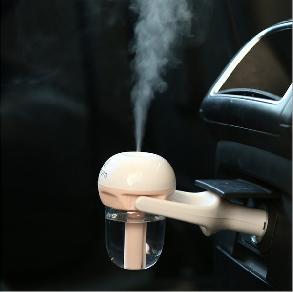 Car Humidifier Air Purifier Freshener and Essential Oil Diffuser