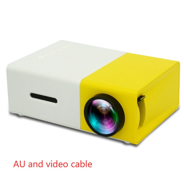Portable Mini Projector - HDMI-compatible and 3D HD for Home Theater Cinema