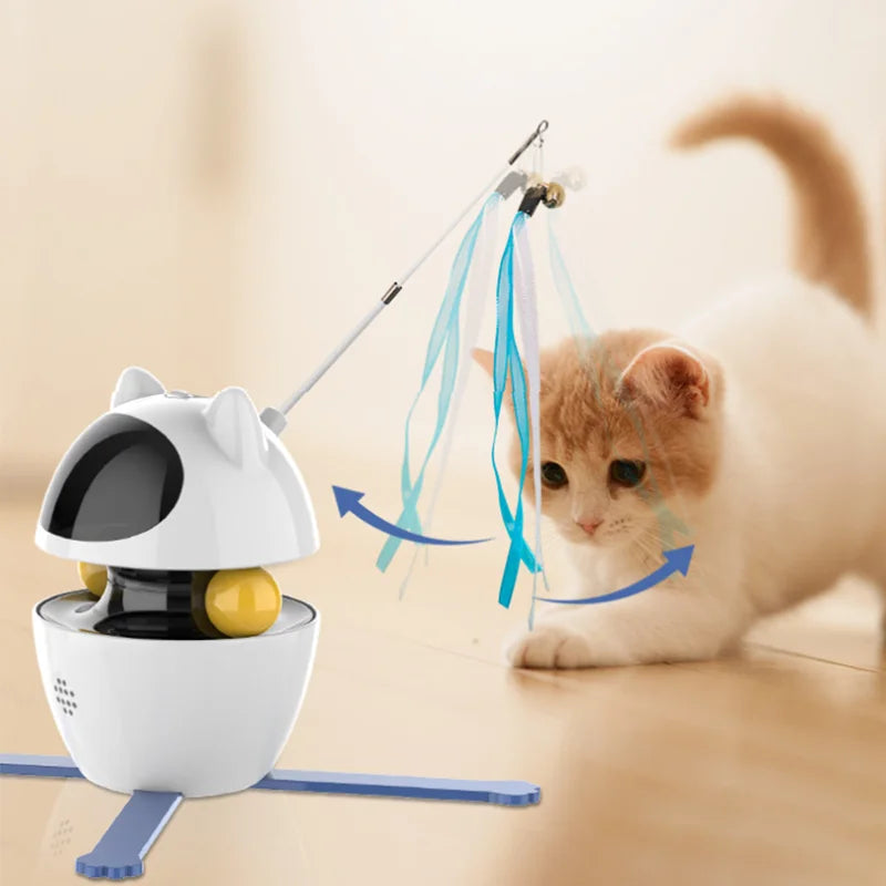 4-In-1 USB Rechargeable Cat Toy