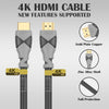 Cabo HDMI XIBUZZ 75 pés 4k 18Gpbs HDMI de alta velocidade para cabos HDMI 