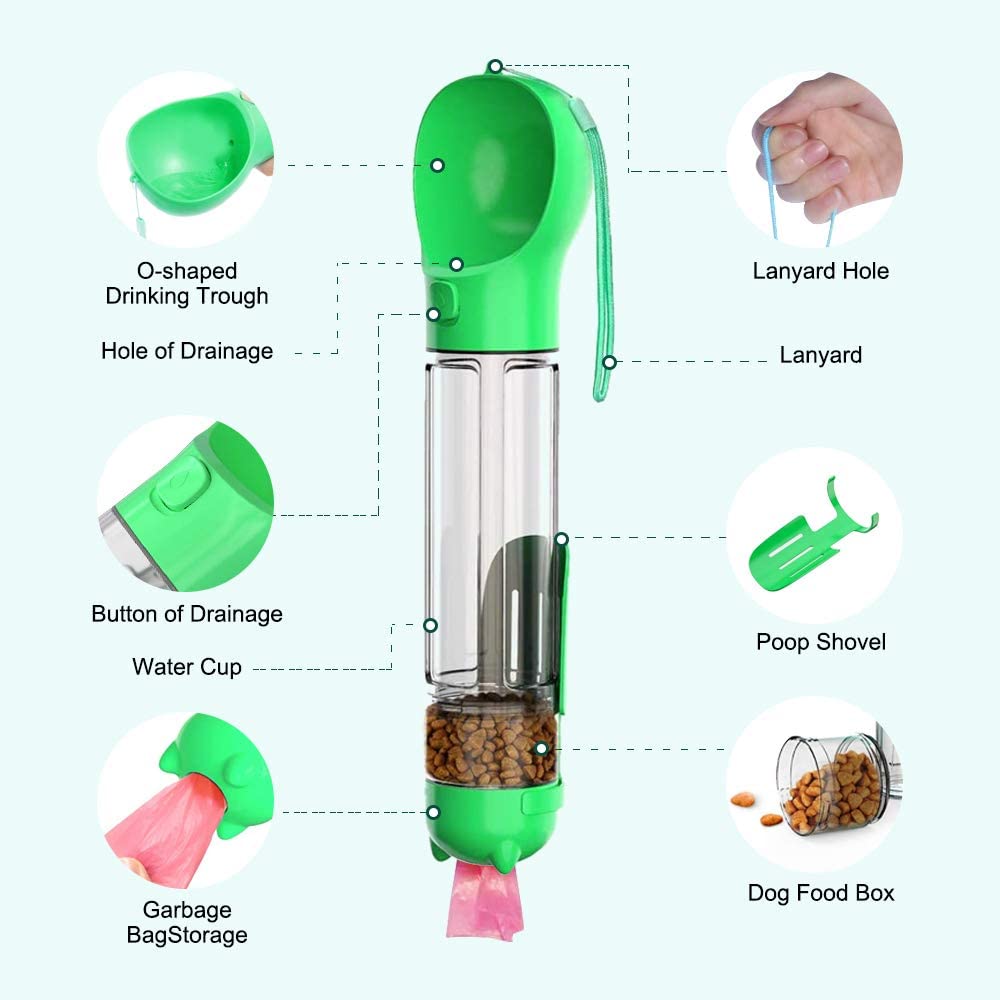 PetJiggle™ Dog Treat and Water Bottle