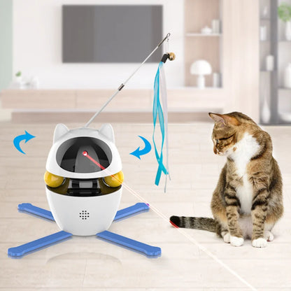 4-In-1 USB Rechargeable Cat Toy