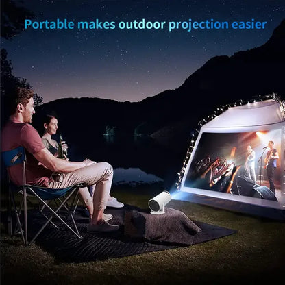 Wifi  LCD Smart Portable Projector 720P 4K