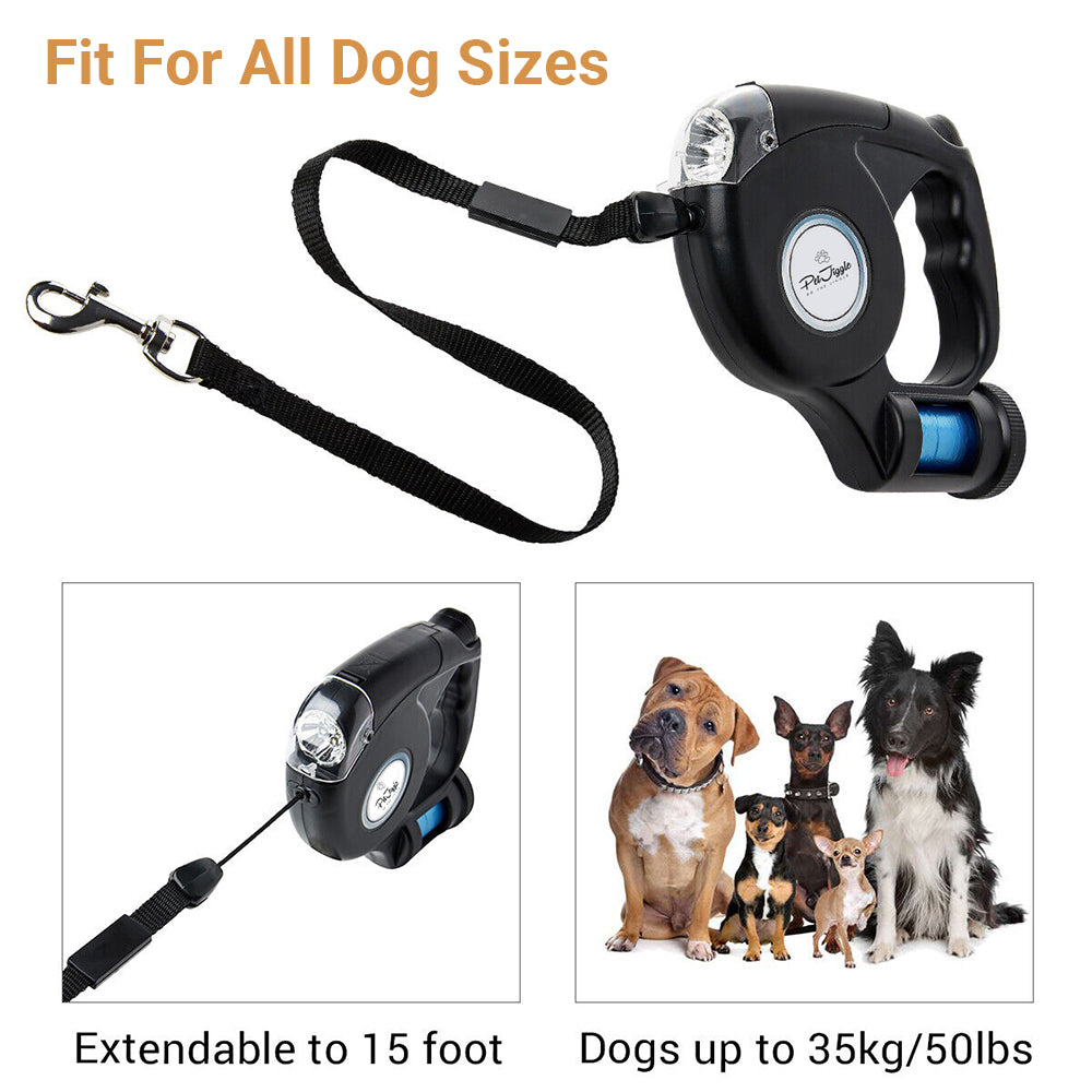 dog leash flashlight