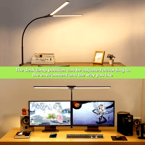 XIBUZZ™ Double Head Desk Lamp