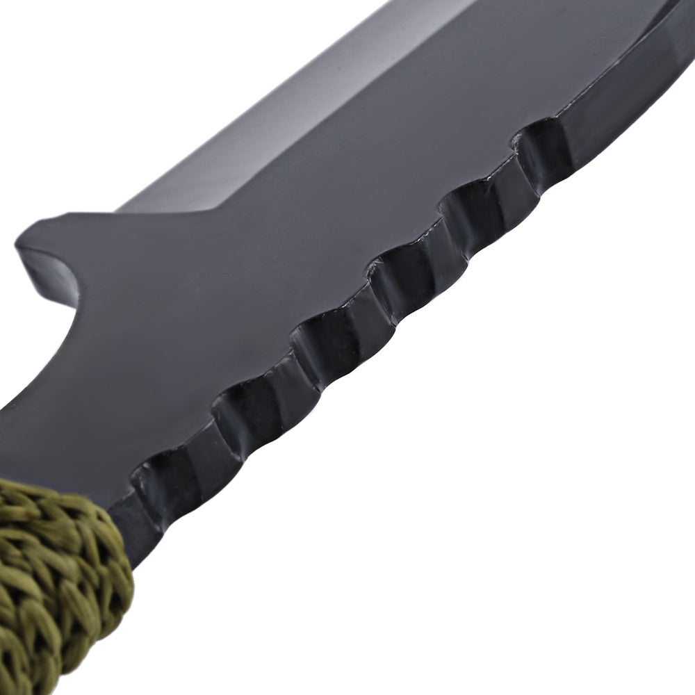 Survivor Camping Tanto Knife with Fire Starter