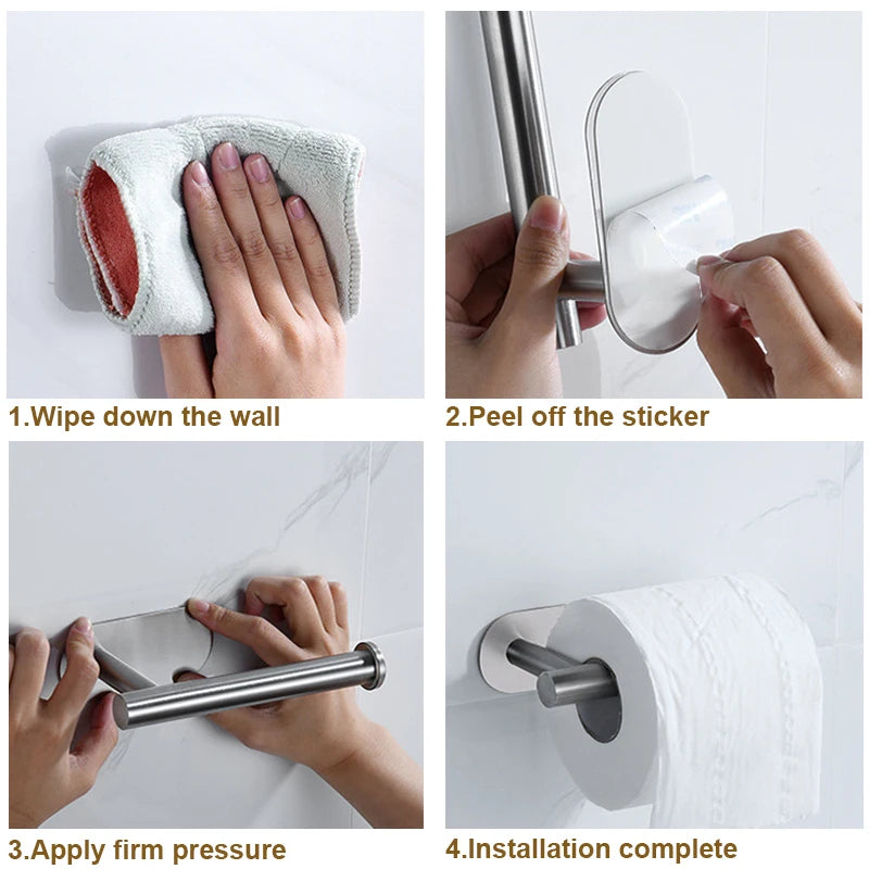 FlexiGear™ Stainless Steel Paper Towel Holder