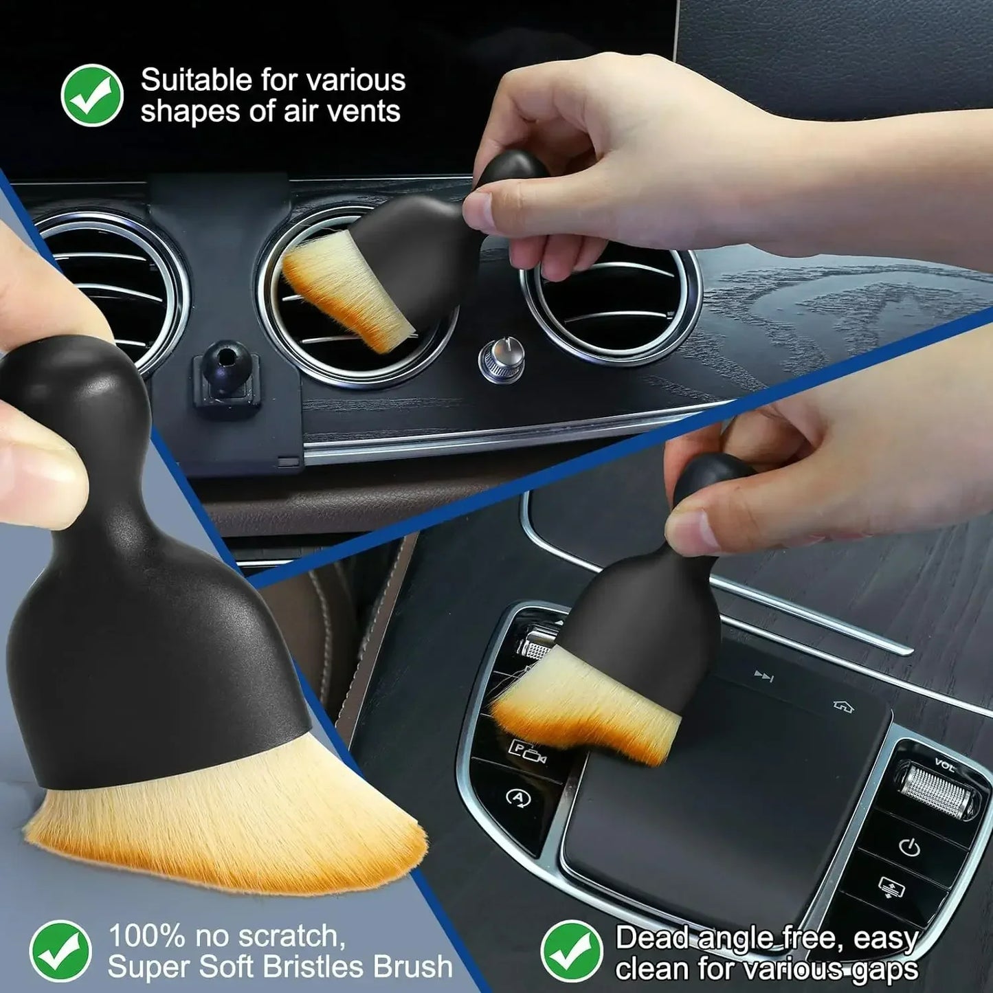 FlexiGear™ Car Detailing Brush Set