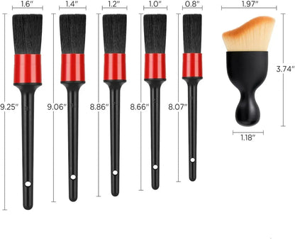 FlexiGear™ Car Detailing Brush Set