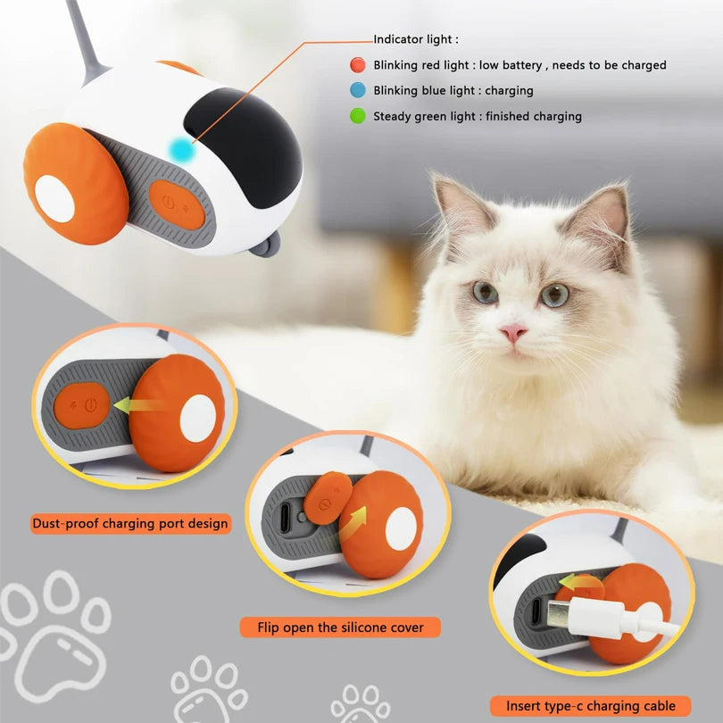 PetJiggle™ Pet Interactive Toy Car