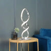 Upgrade Your Bedroom with a Stylish LED Spiral Bedside Lamp