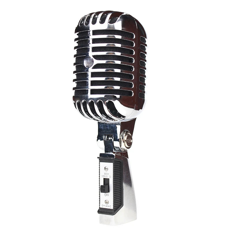 XIBUZZ Metal Vintage Vocal Wired Microphone