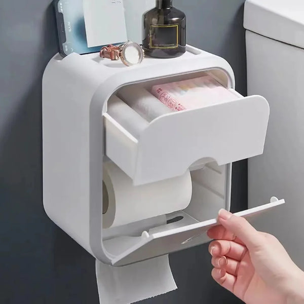 FlexiGear™ Toilet Paper Organizer