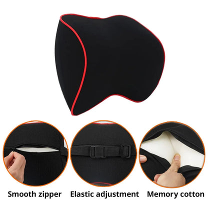 FlexGear™ Car Headrest Memory Foam Pillow