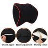 Car Neck Headrest Pillow Memory Foam Cushion - Support and Comfort for Long Drives