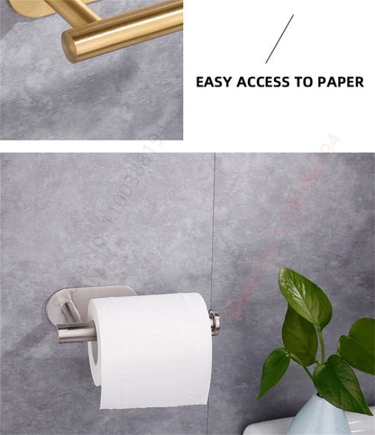 FlexGear™ Adhesive Toilet Roll Paper Holder