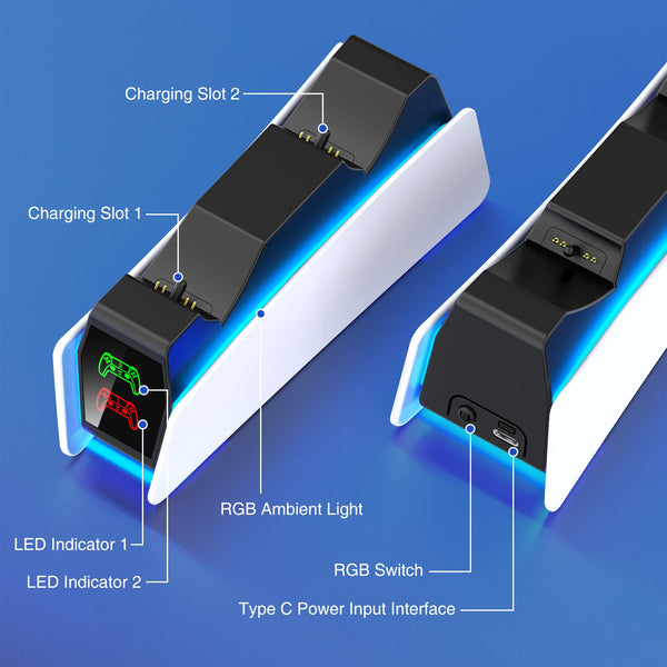 XIBUZZ™ PS5  Dual Controller  Charger