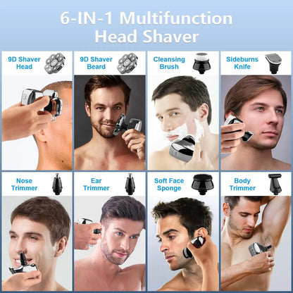 9 In 1 Rechargeable Men's Grooming Kit