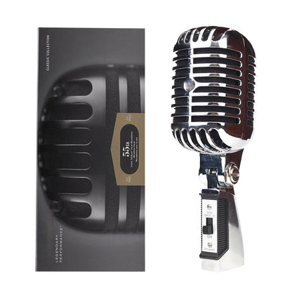 XIBUZZ Metal Vintage Vocal Wired Microphone