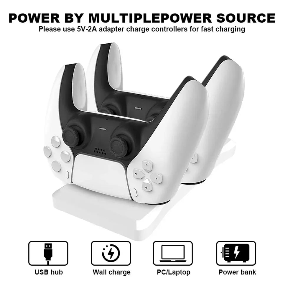 XIBUZZ™ Dual Controller Charging Stand for Playstation 5