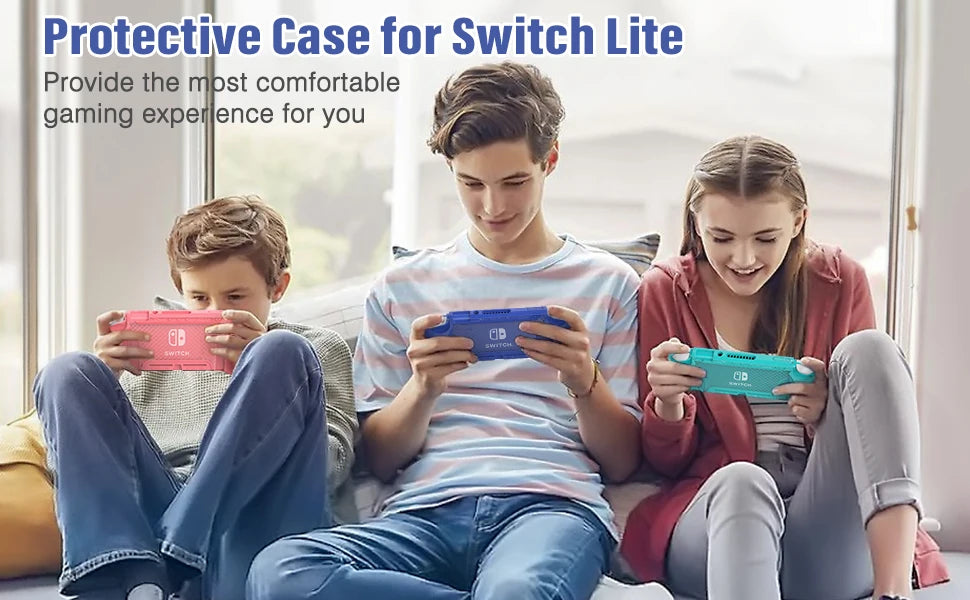 TPU Protective  Case Compatible with Nintendo Switch Lite - Protective Case for Switch Lite with Anti-Scratch/Anti-Dust