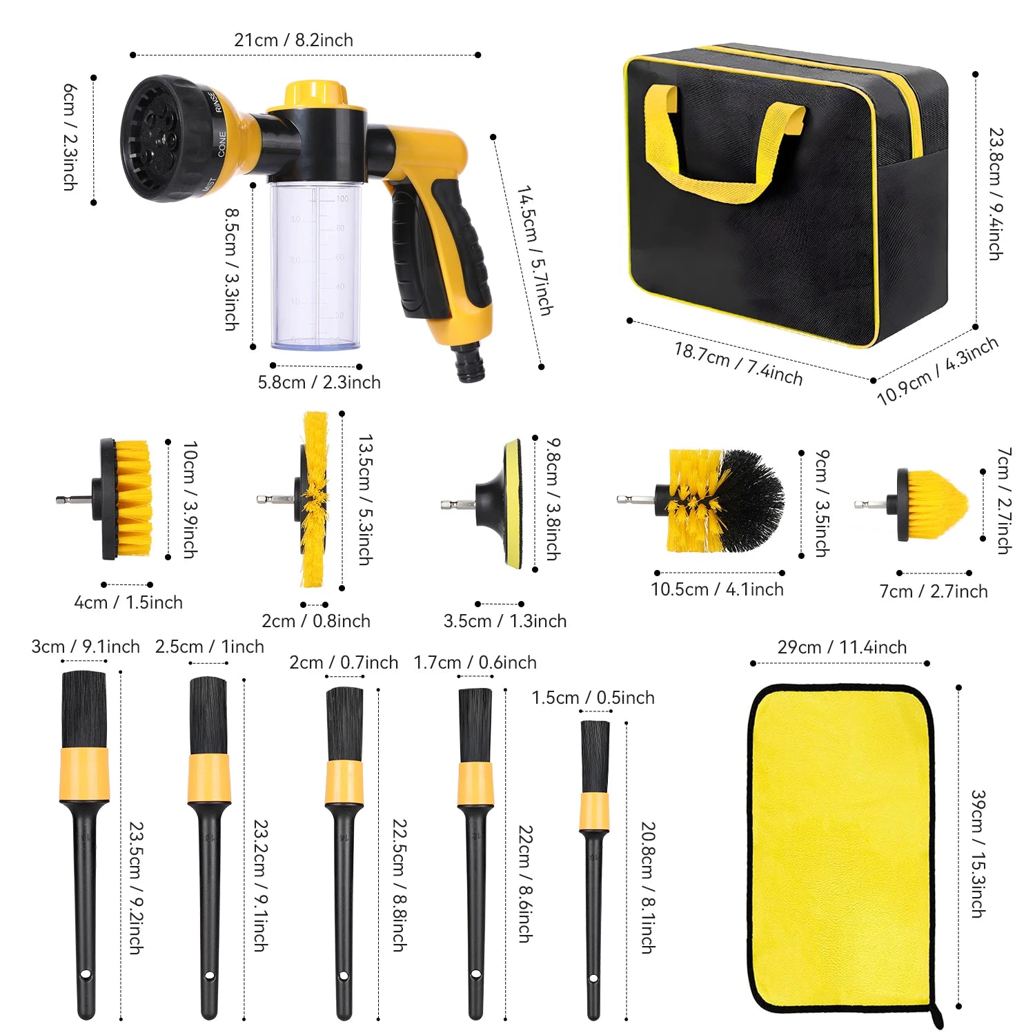 FlexiGear™ Car Detailing Kit