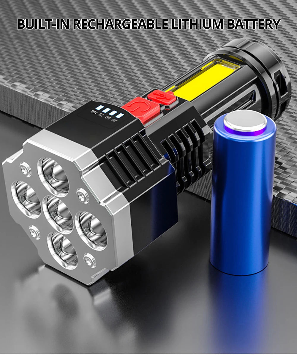 FlexiGear™ High Power Rechargeable Led Flashlight