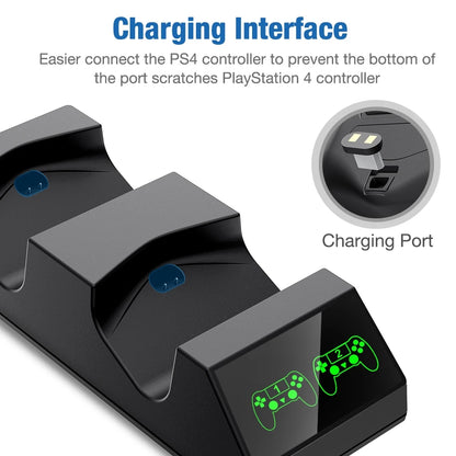 XIBUZZ™ Dual Controller Fast Charging For PS4