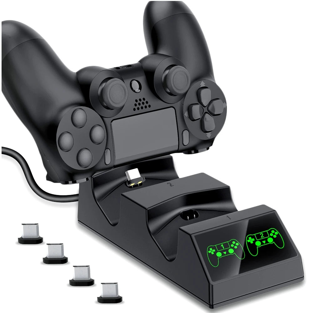 XIBUZZ™ Dual Controller Fast Charging For PS4