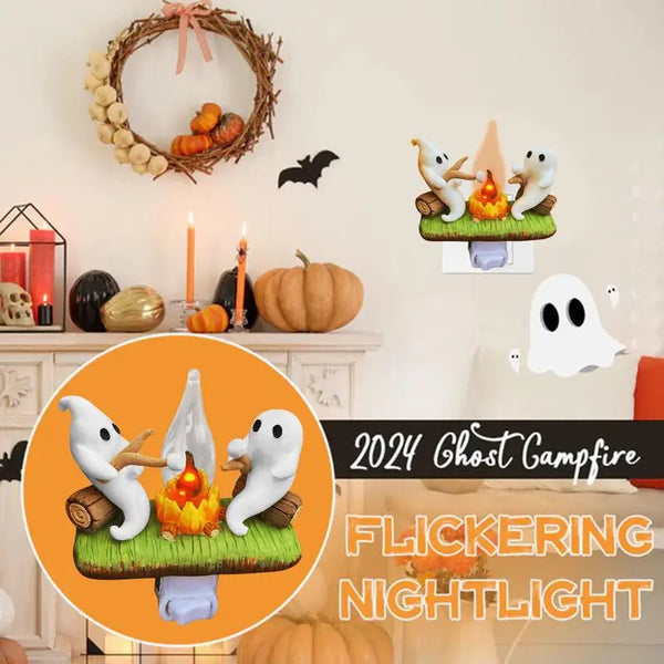 FlexiGear™ Halloween Ghost Campfire Light