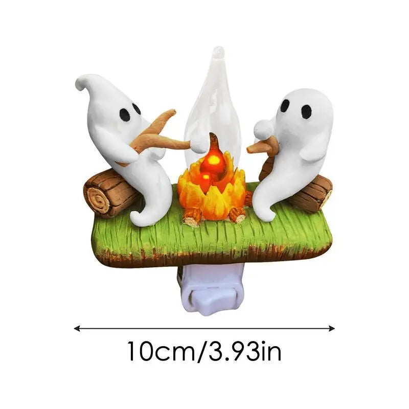 FlexiGear™ Halloween Ghost Campfire Light