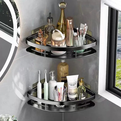 FlexGear™ No Drill Bathroom  Shower Corner Caddy