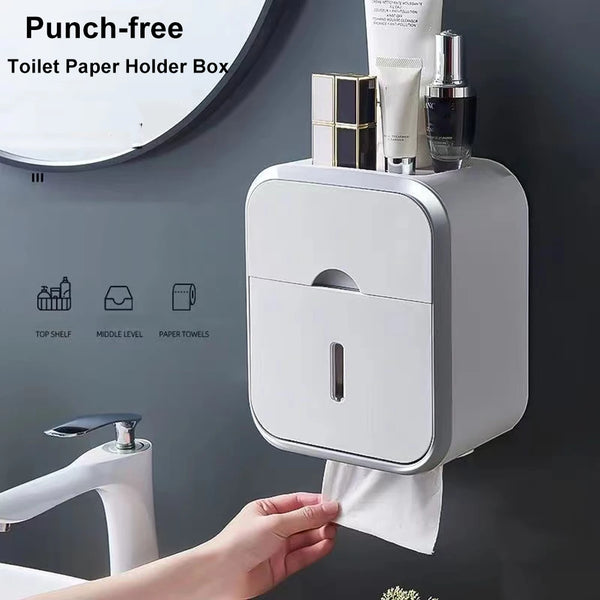 FlexiGear™ Toilet Paper Organizer