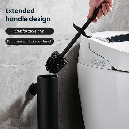 FlexiGear™ Stainless Steel Bathroom Toilet Brush Holder