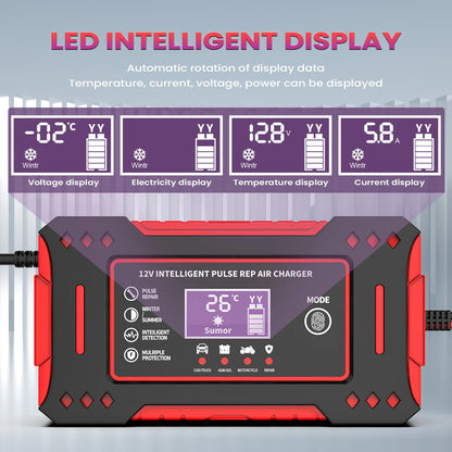 XIBUZZ™ Intelligent Car Battery Charger 6A 12V