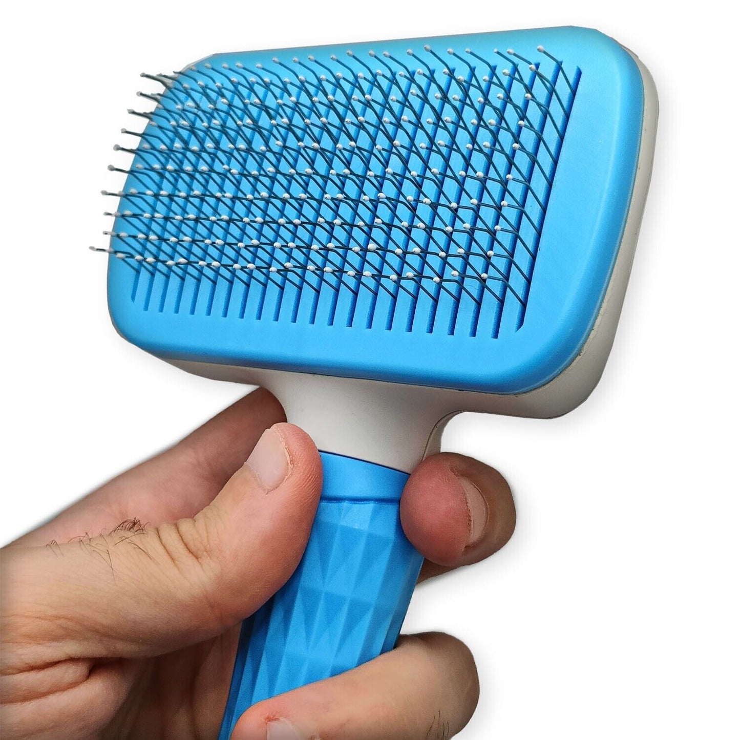 PetJiggle™ Self Cleaning Slicker Pet Brush