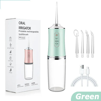 FlexiGear™ Portable Water Dental Oral Irrigator