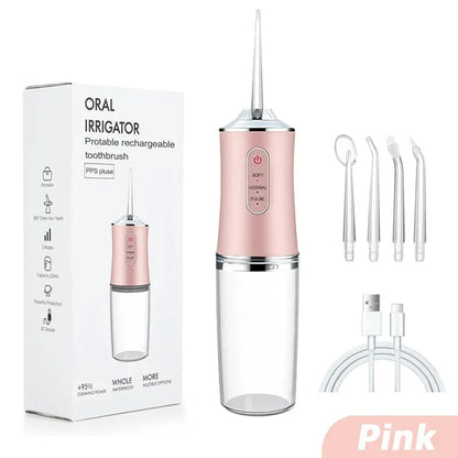 FlexiGear™ Portable Water Dental Oral Irrigator