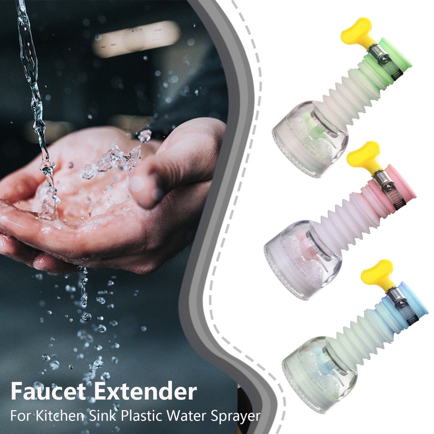 FlexGear™ Kitchen Sink Faucet Extenders