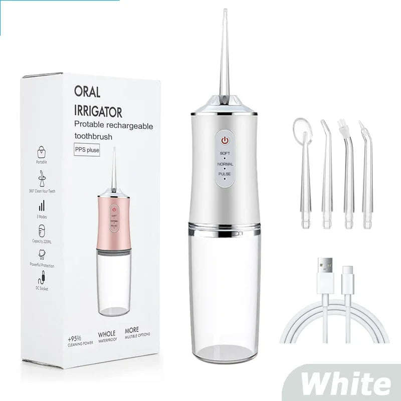 FlexiGear™ Portable Water Dental Oral Irrigator