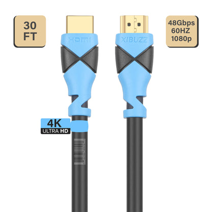 XIBUZZ™ 30ft HDMI 2.1 Cable 4K@120Hz