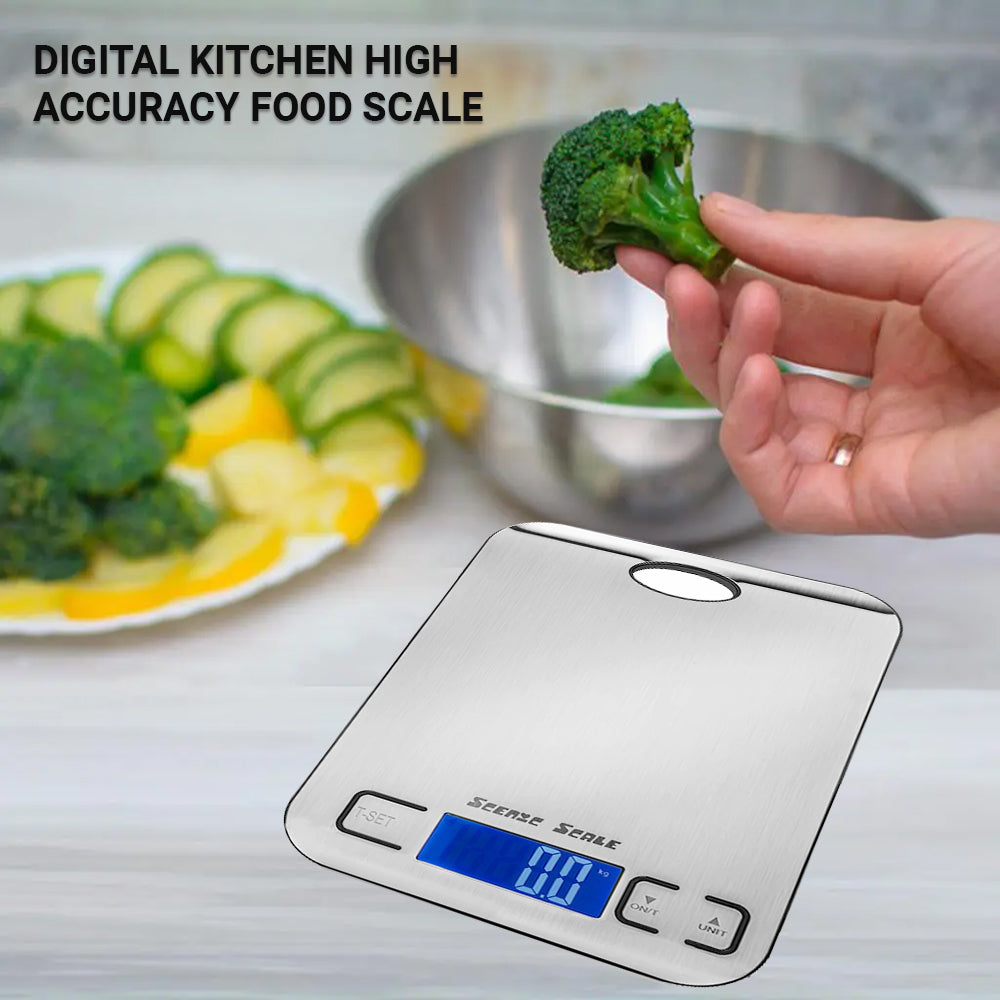 ScenicScale Food Scale 5kg Capacity and 1g Accuracy.