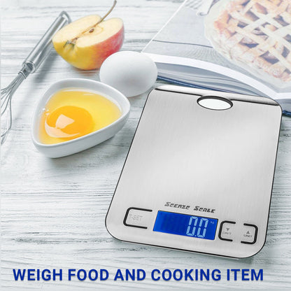 ScenicScale Food Scale 5kg Capacity and 1g Accuracy.