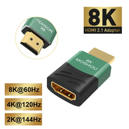 XIBUZZ™  8K HDMI 2.1 Male to Female Extender Adapter.