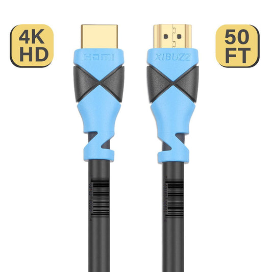 XIBUZZ™ 50ft HDMI 2.1 Cable 4K@120Hz 8K@60Hz & 48Gbps